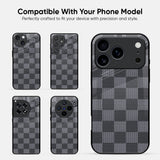 Grey Block Glass Case