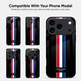 Flag Striped Glass Case