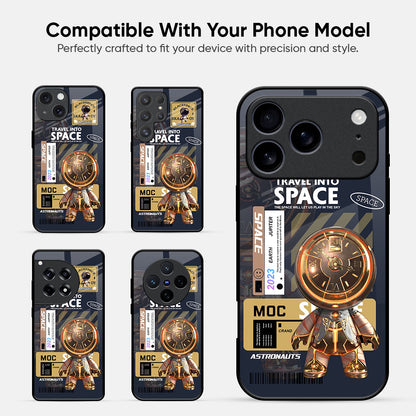 Space Journey Glass Case