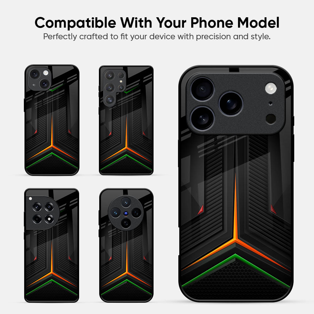 Modern Ultra Chevron Glass Case