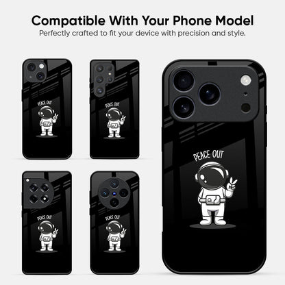 Peace Out Astro Glass Case