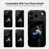 Car In Dark Glass Case