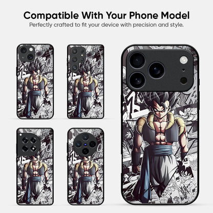 Dragon Anime Art Glass Case