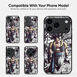 Dragon Anime Art Glass Case