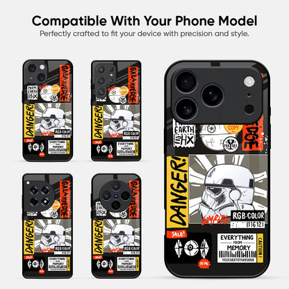Galaxy Edge Glass Case