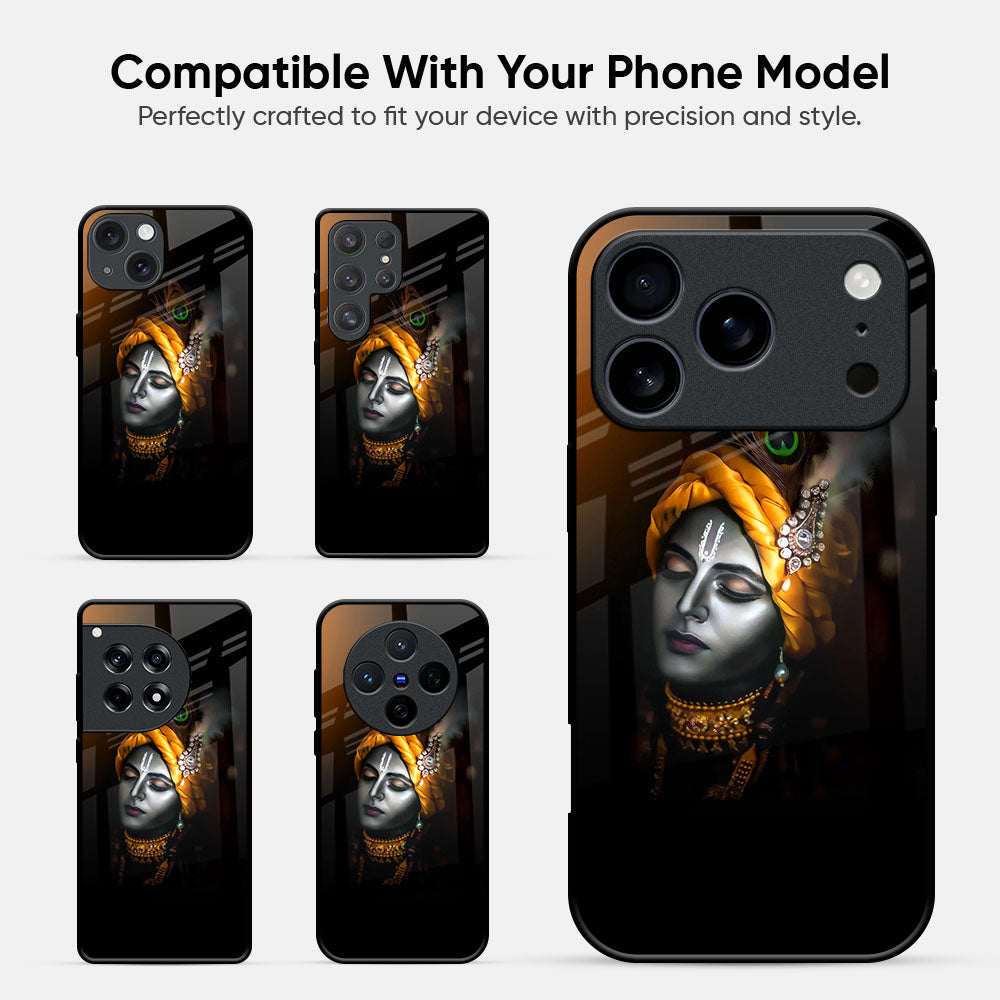 Ombre Krishna Glass Case