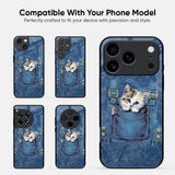 Kitty In Pocket Glass Case