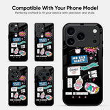 No Bad Vibes Glass Case