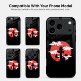 Japanese Cartoon Glass Case