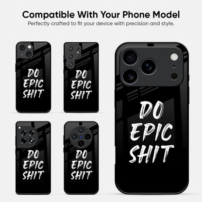 Motivational Quotes Glass Case