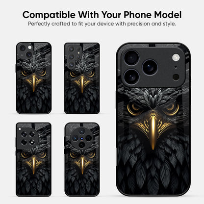 Scary Eagle Eye Glass Case