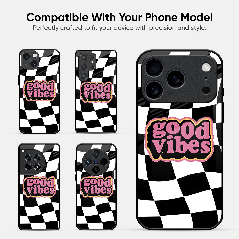 Good Vibes Glass Case
