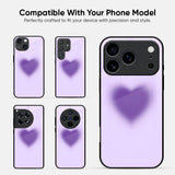 Violet Valentine Glass Case