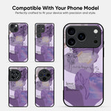 Petal Poetry Glass Case