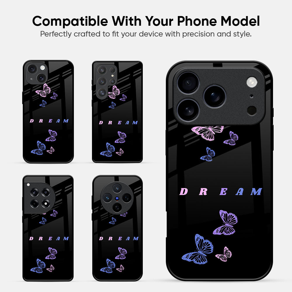 Dream Land Wings Glass Case