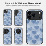 Blue Love Glass Case