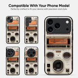 Back CoverRetro Radio Glass Case