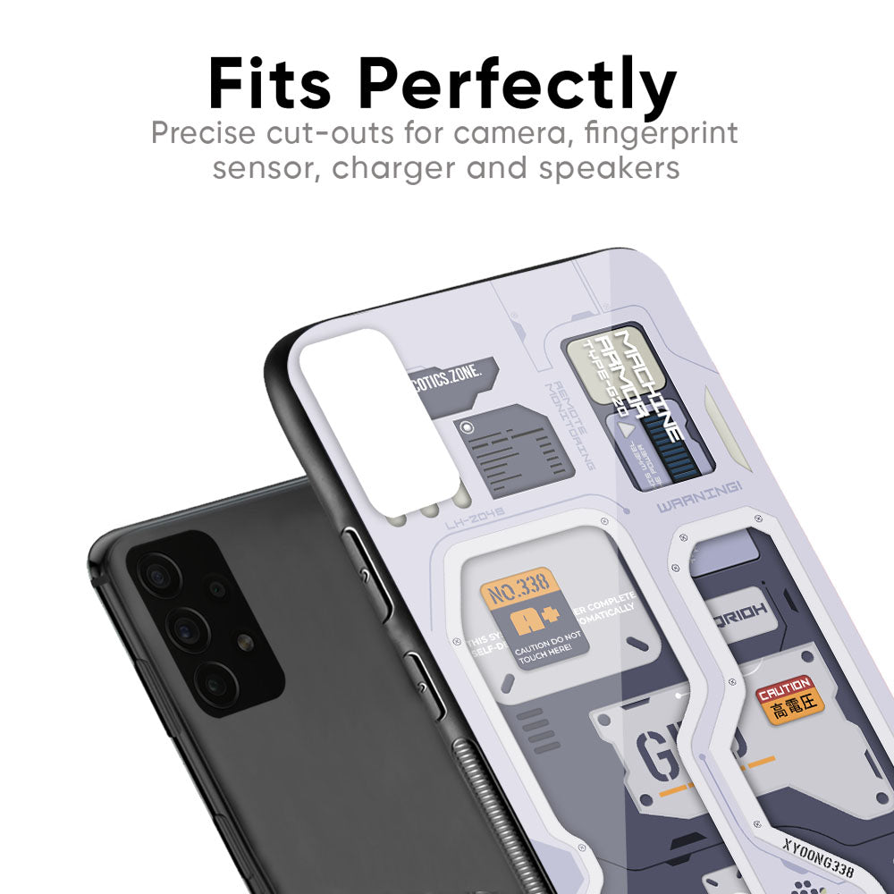 Tech Savvy Glass Case for Samsung Galaxy F41