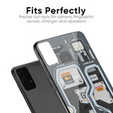 Retro Futuristic Glass Case for Vivo Z1 Pro