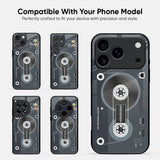 Retro Recorder Glass Case