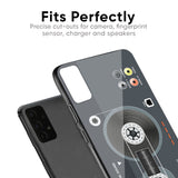 Retro Recorder Glass Case for Samsung Galaxy F41