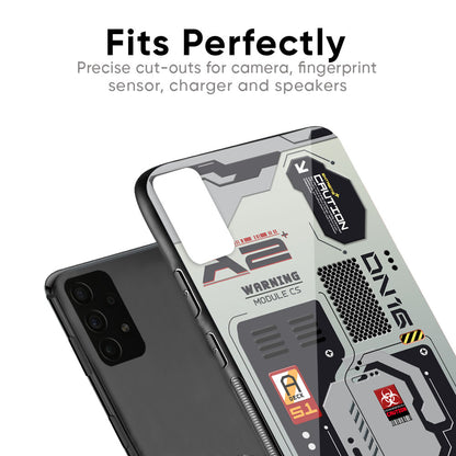 Techno Vibes Glass Case for Samsung Galaxy F41