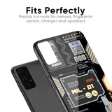 Exposed Parts Glass Case for Samsung Galaxy A30s