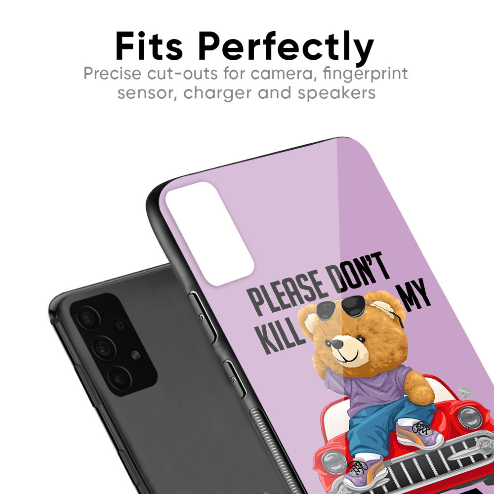 Don't Kill My Vibe Glass Case for Samsung Galaxy F41