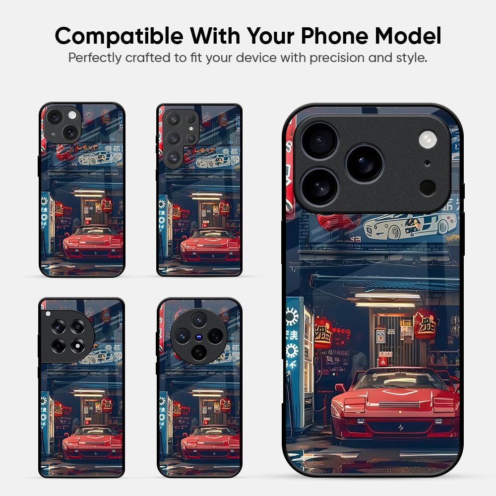 Ruby Ride Glass Case