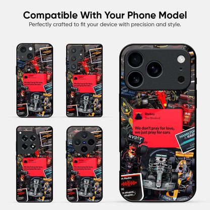 Scarlet Phantom Glass Case