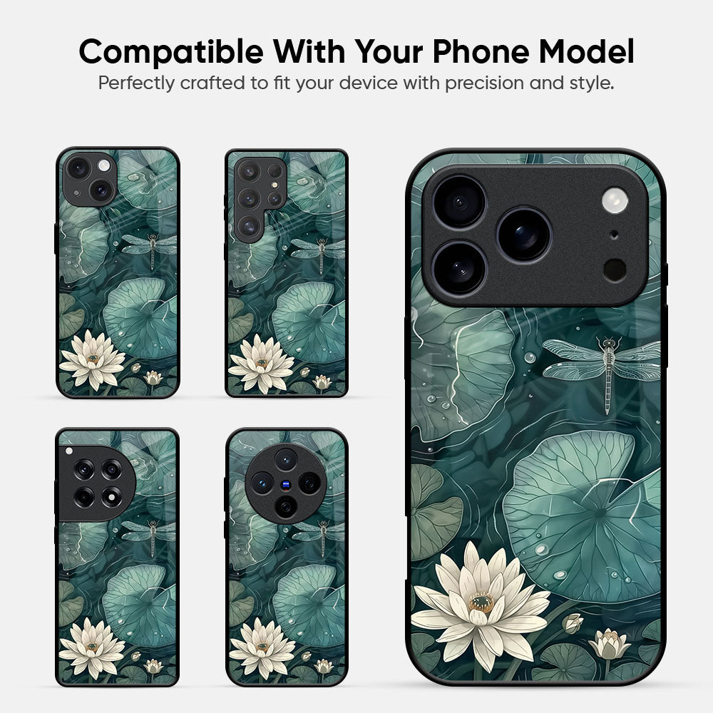 Petals of Peace Glass Case