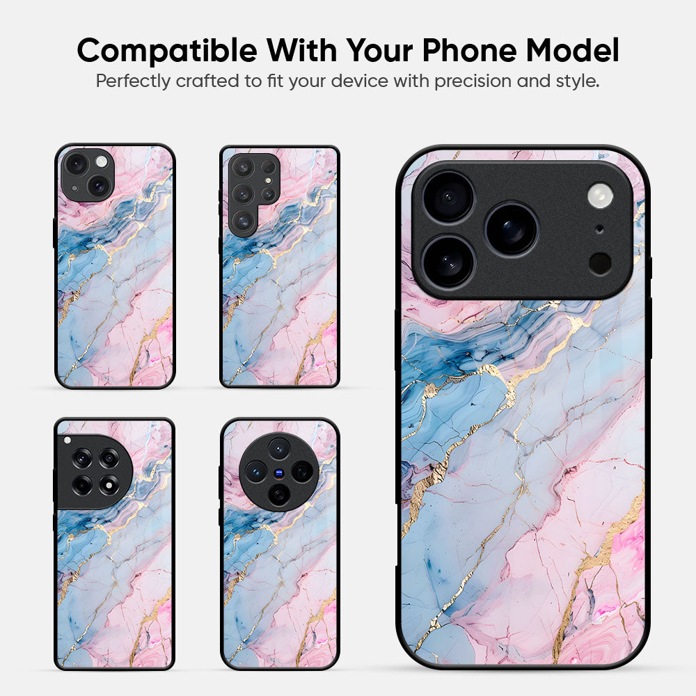 Marble Mist Glass Case