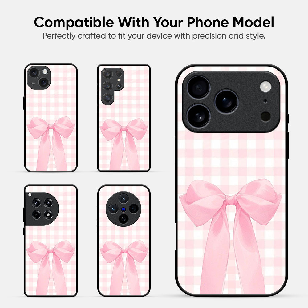 Bowtique Charm Glass Case