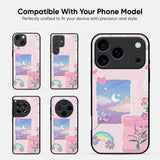 Petal Paradise Glass Case