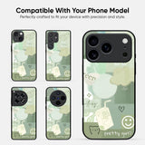 Green Harmony Glass Case