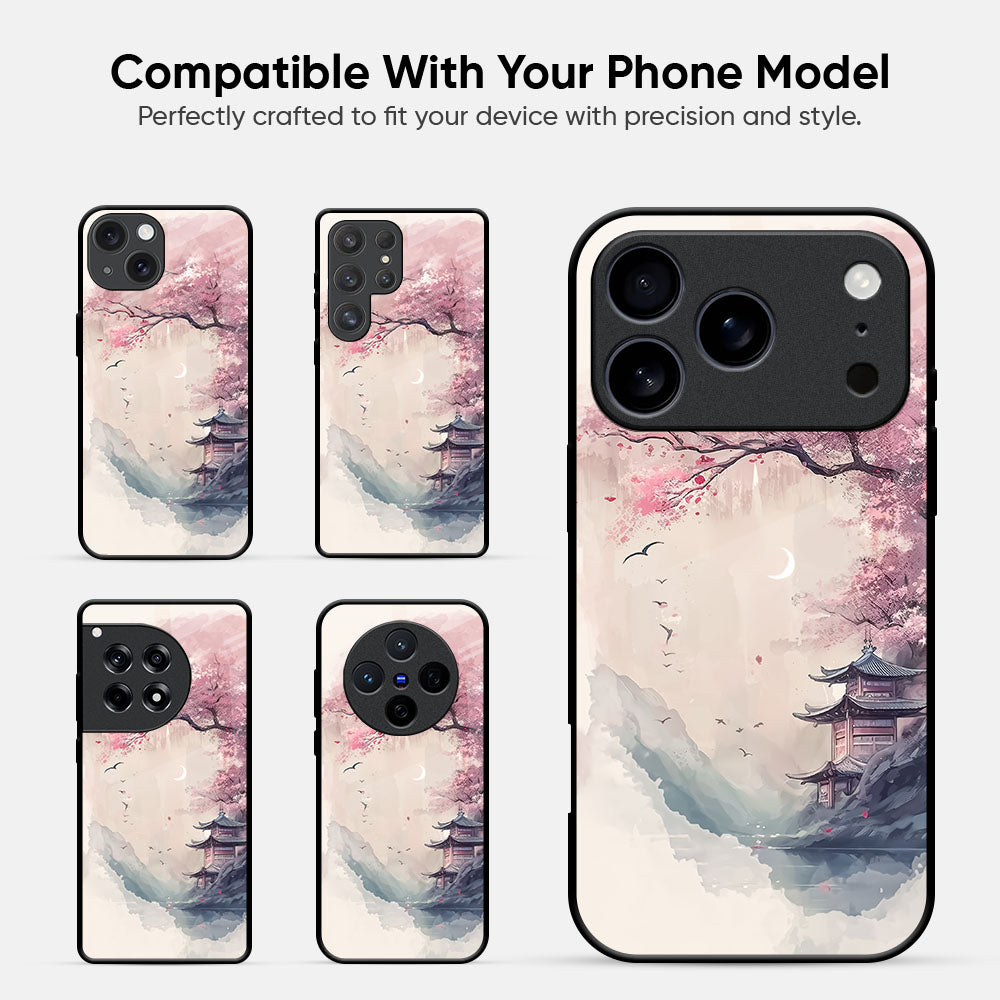 Petal Sanctuary Glass Case