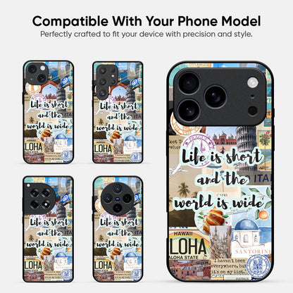 Live Wide Glass Case