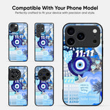 Blue Gaze Glass Case