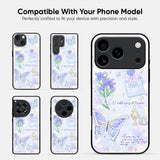 Petals and Wings Glass Case