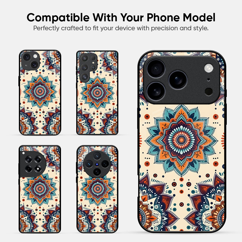 Blooming Kaleidoscope Glass Case