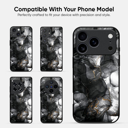 Charcoal Mirage Glass Case