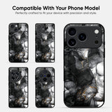 Charcoal Mirage Glass Case