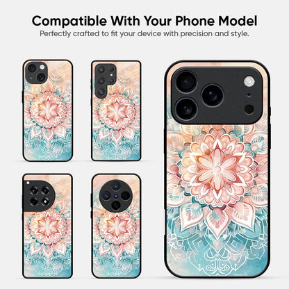 Mandala Mirage Glass Case