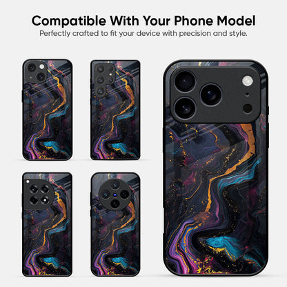 Abstract Aura Glass Case