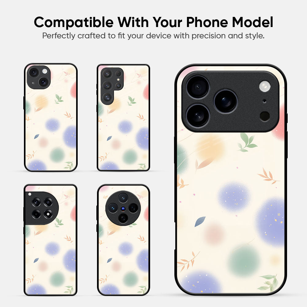 Leafy Fusion Glass Case