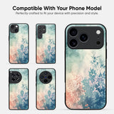 Leafy Serenity Glass Case