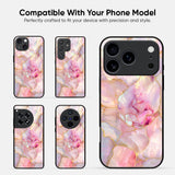 Pink Marble Glass Case