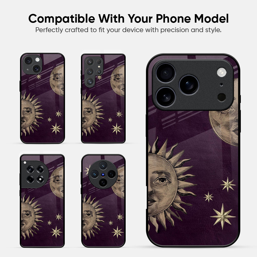 Sun & Moon Glass Case