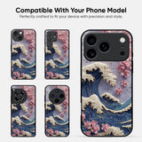 Petal Wave Glass Case