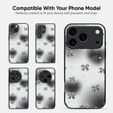 Silver Bows Glass Case